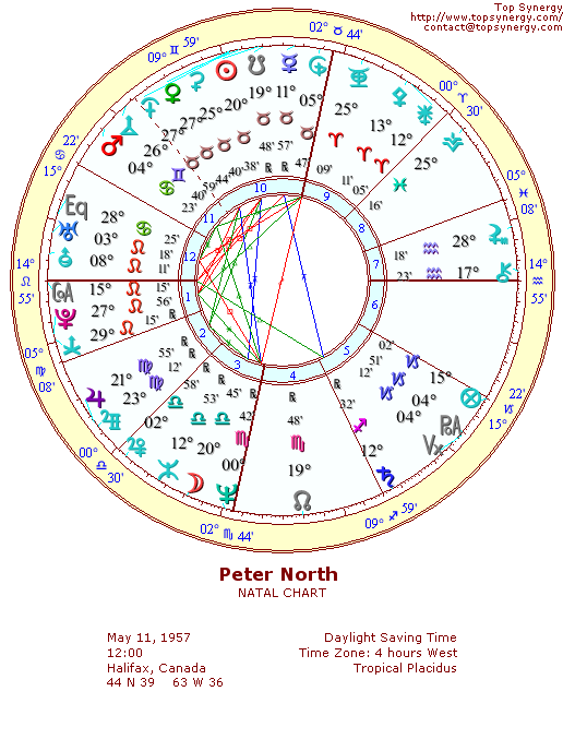 Peter North natal wheel chart